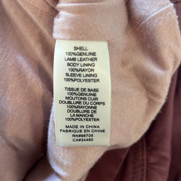 Rebecca Taylor Garment Washed leather jacket - Picture 6 of 7